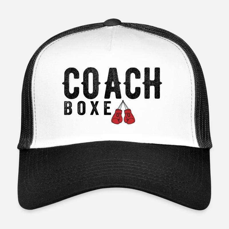 Coach Boxe Entraineur de Boxe | Cadeau Coach Boxe Casquette trucker 