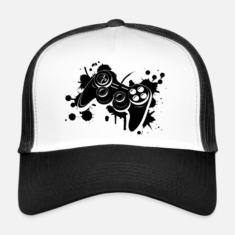 Gamepad Graffiti Trucker Cap