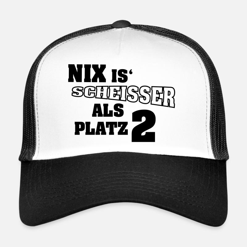 nix is scheisser Platz 2 Trucker Cap