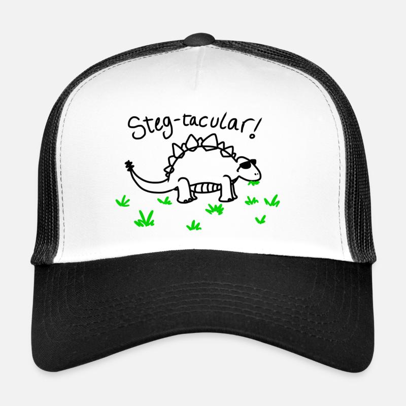 Steg-tacuar! - Trucker Cap - Weiß/Schwarz