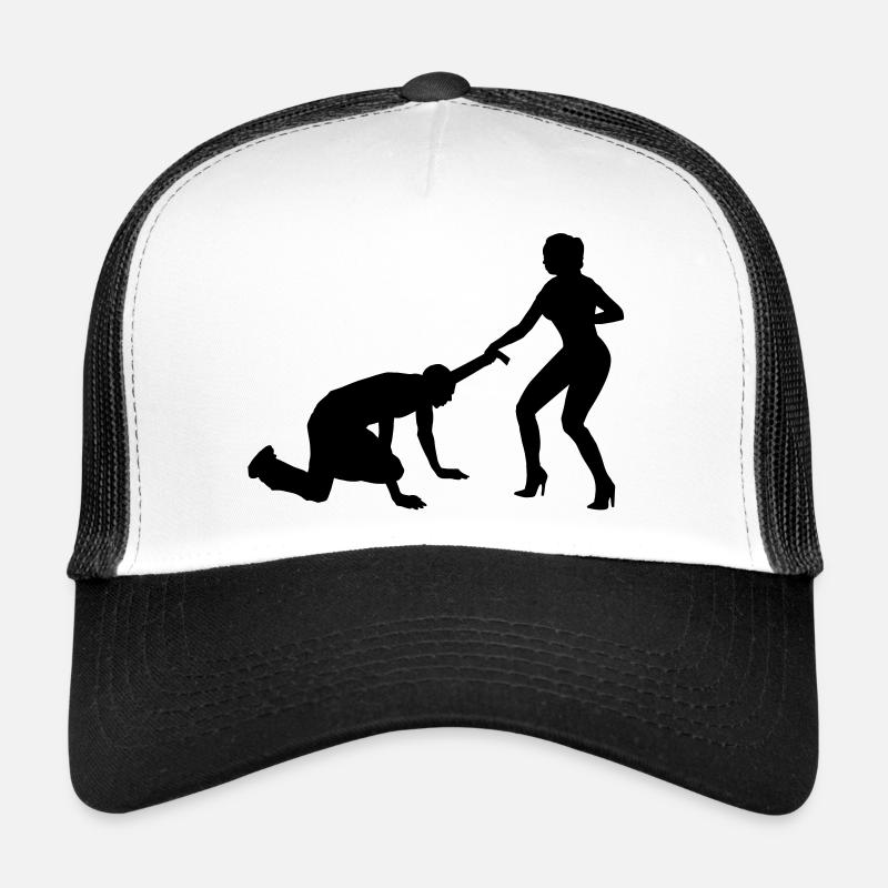 Junggesellenabschied - Trucker Cap - Weiß/Schwarz
