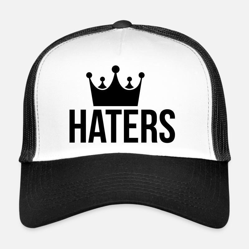 Haters Hater - Trucker Cap - Weiß/Schwarz