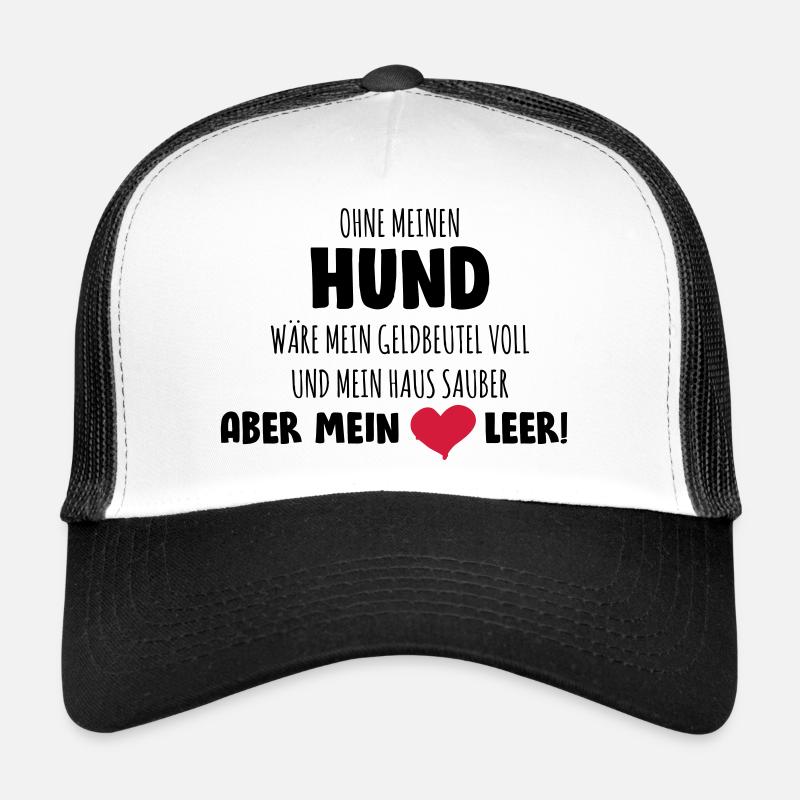 Coeur vide sans chien Casquette trucker 