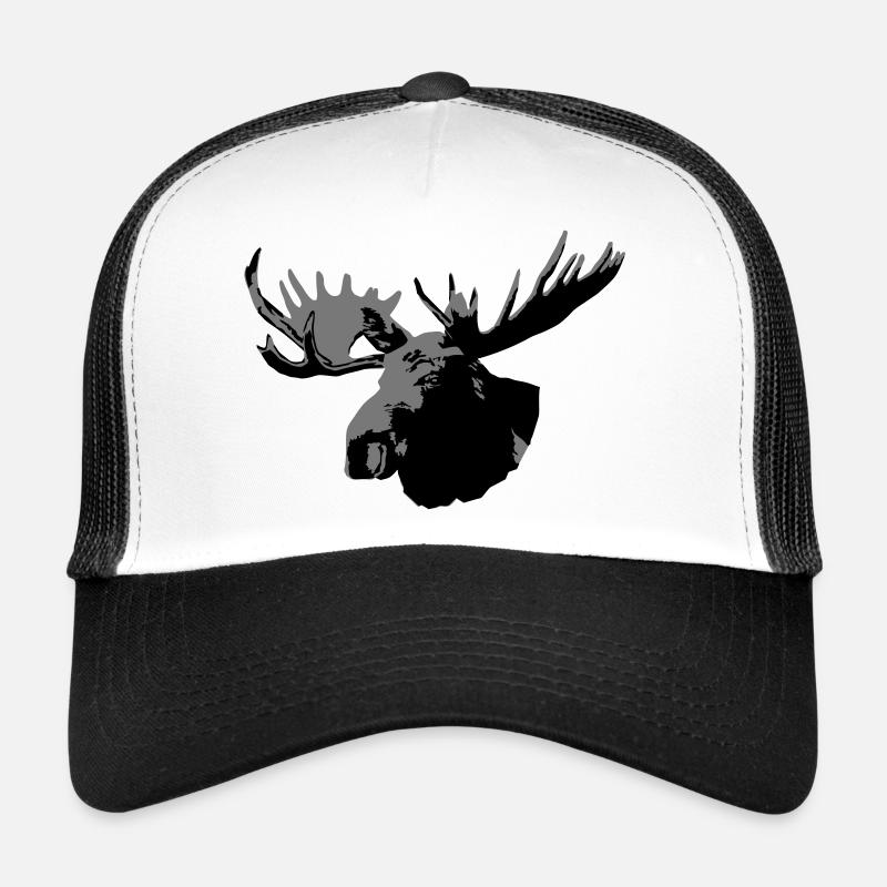 elch - elk - moose - jagd - jäger Trucker Cap