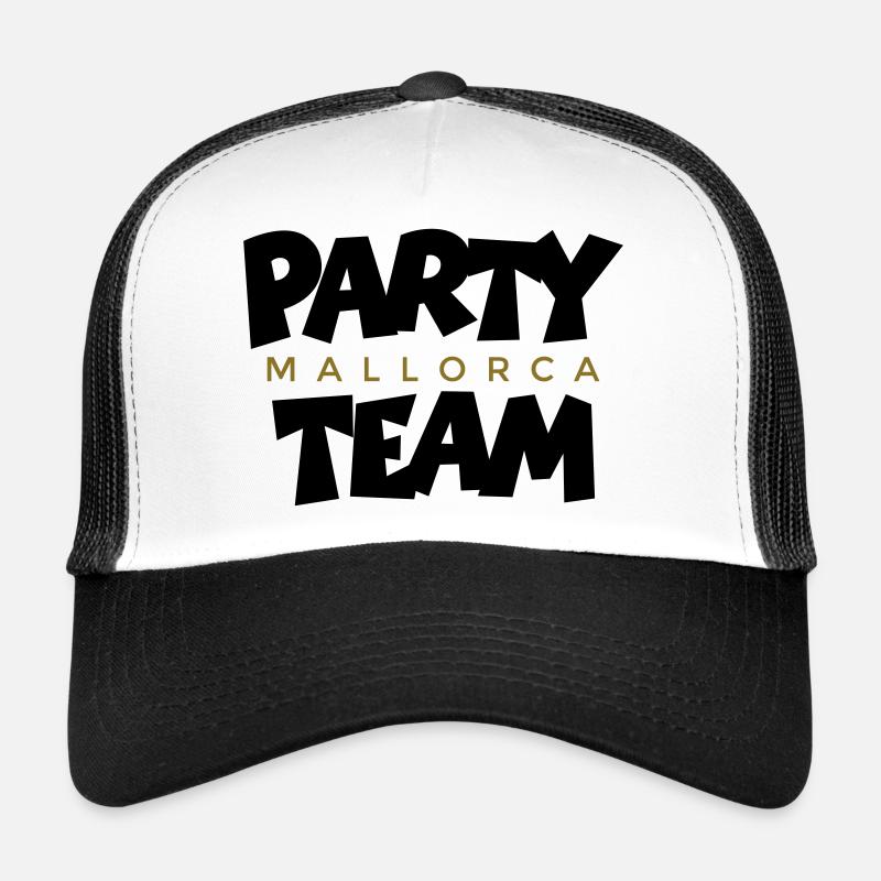 L’équipe de la Mallorca Gold Party Casquette trucker 