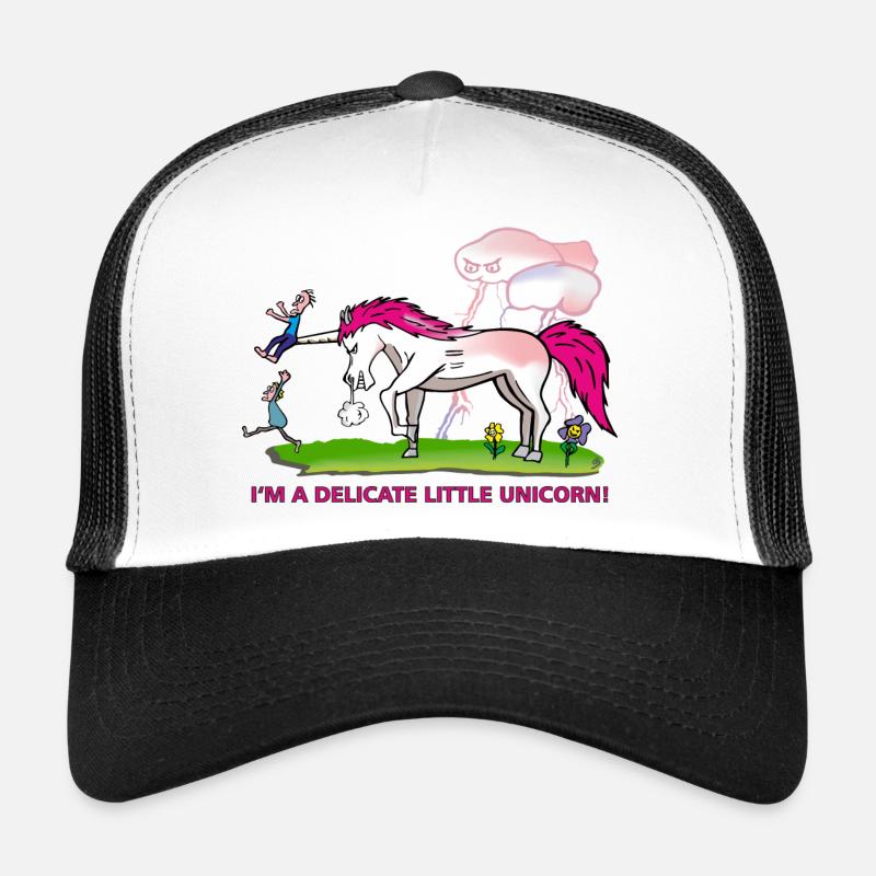 Delicate Unicorn Trucker Cap