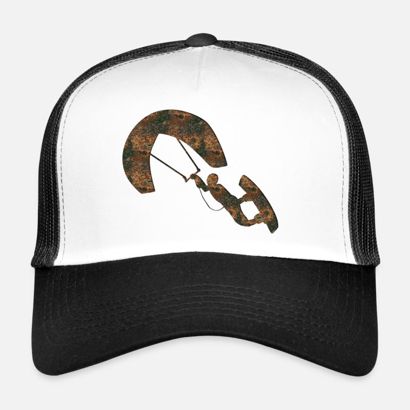 Rost Kitesurfing - Trucker Cap - Weiß/Schwarz