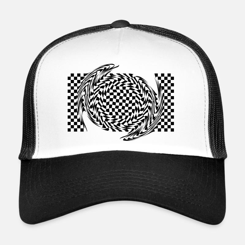 Never Play With A Wookie - Casquette trucker  - blanc/noir