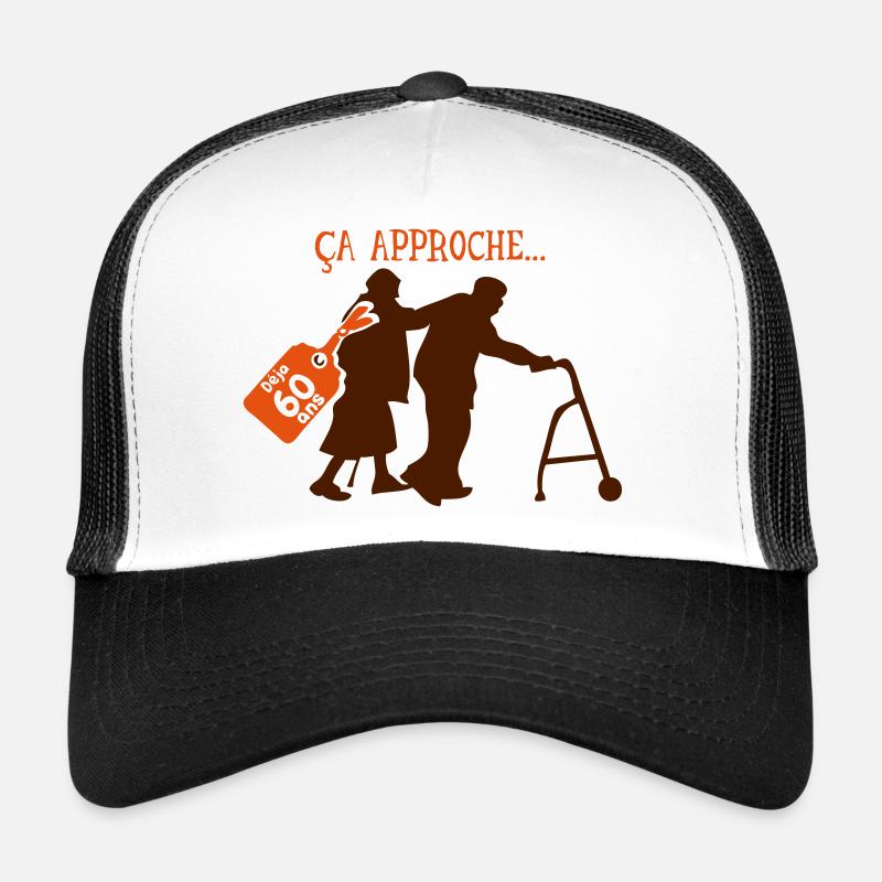 ca approche deja 60 ans anniversaire Casquette trucker 
