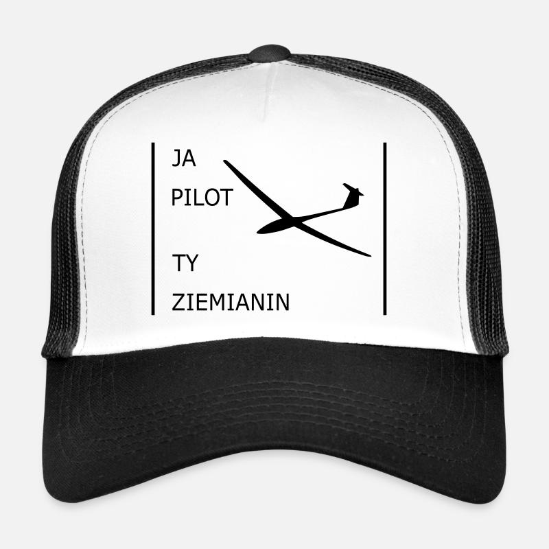 Segelflugzeug-Pilot szybowcowy Trucker Cap