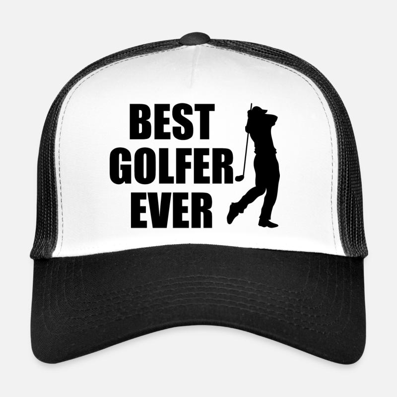 Best golfer ever Geschenk Sport Golf Hole Trucker Cap