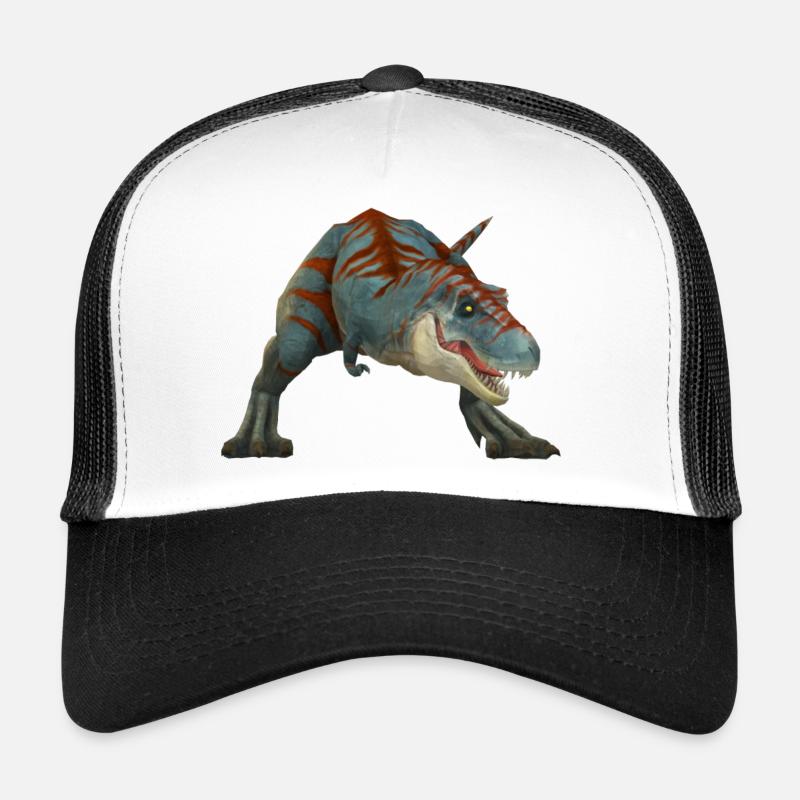T-Rex - Trucker Cap - Weiß/Schwarz
