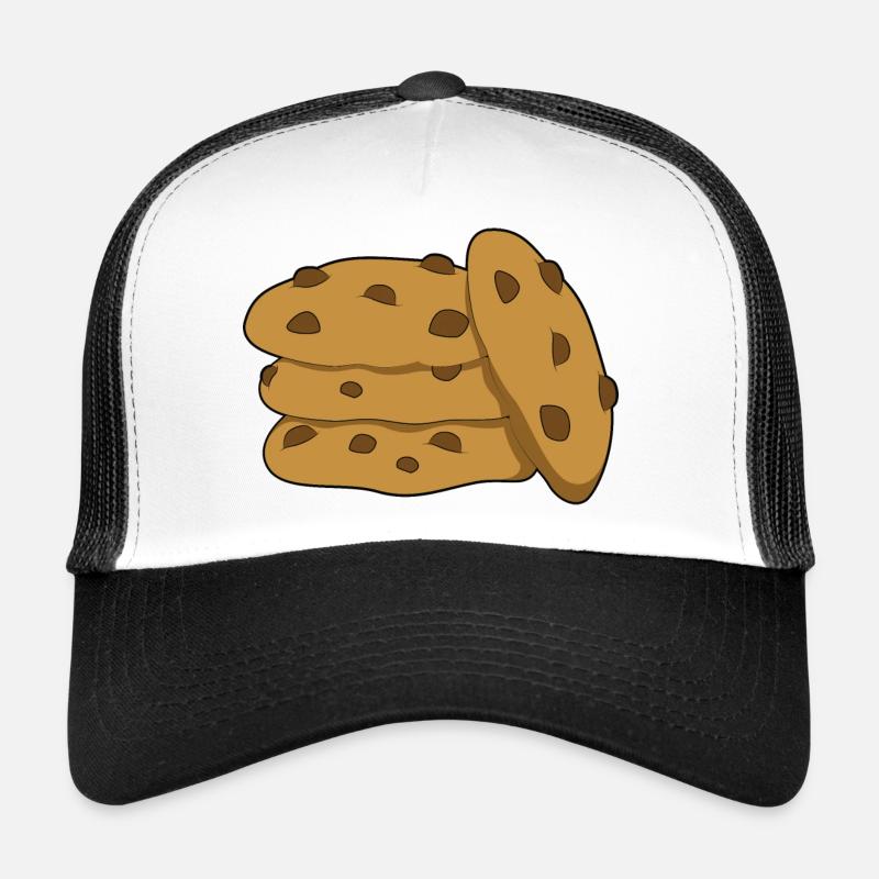 Cookie - Casquette trucker  - blanc/noir