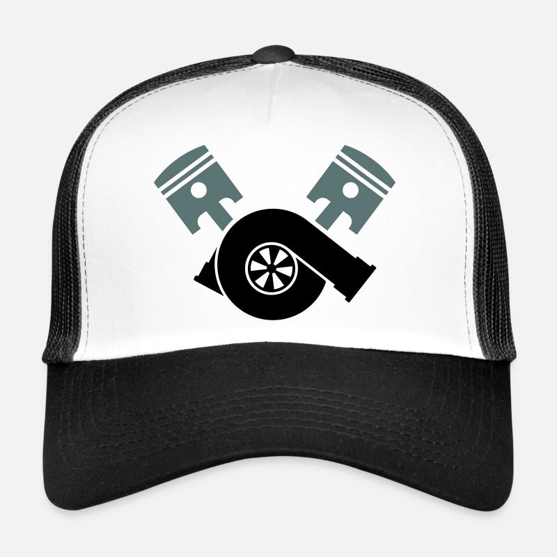 Turbocompresseur à piston moteur Casquette trucker 