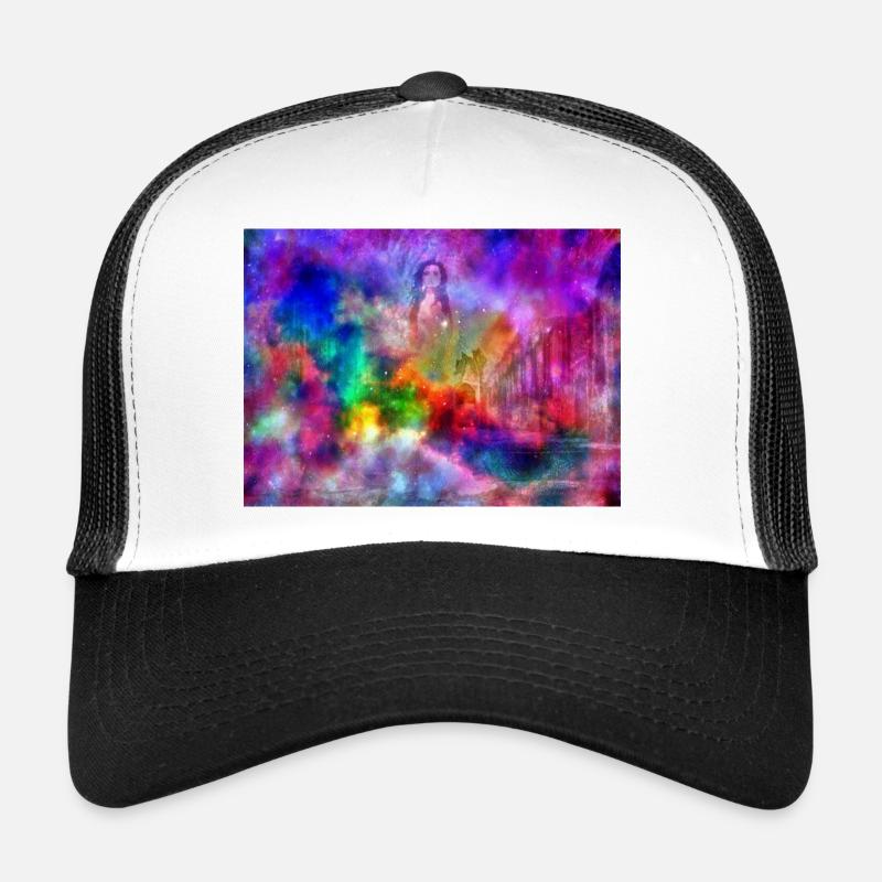 ENGEL4 - Trucker Cap - Weiß/Schwarz