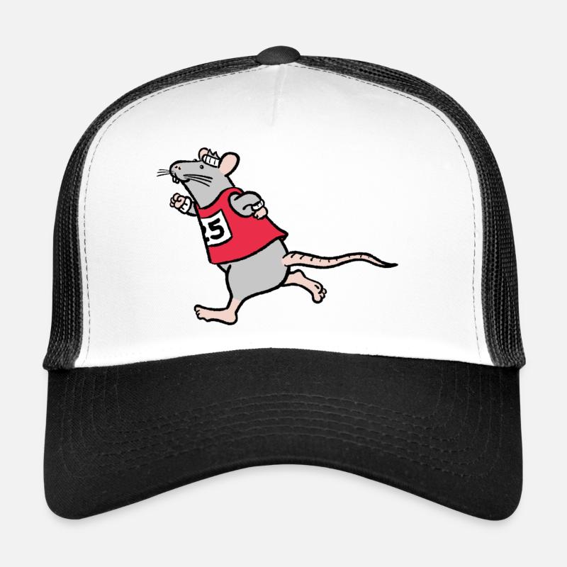 Run Colin, Run! - Trucker Cap - white/black