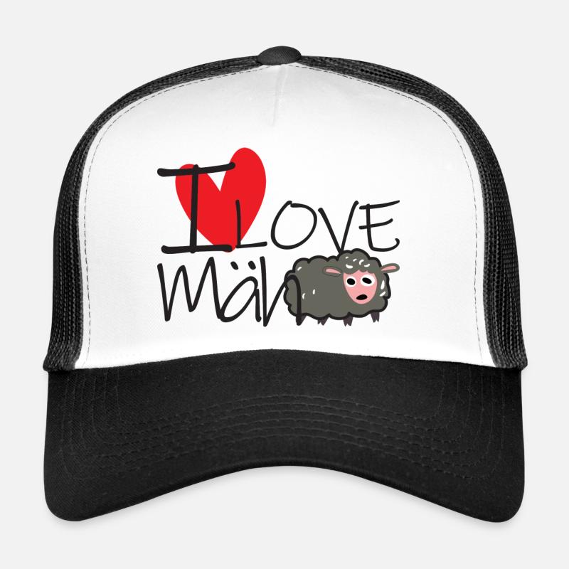 I Love Mäh Trucker Cap