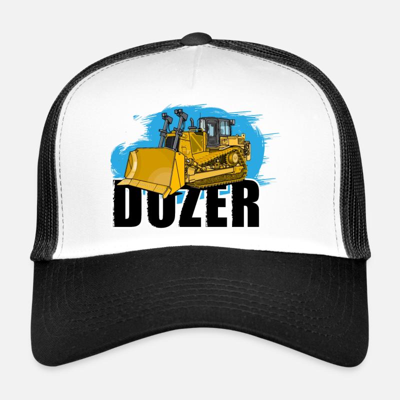 Bulldozer ou bulldozer Casquette trucker 