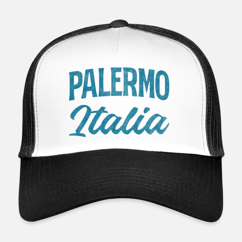 Logo d’écriture Palermo Italia Casquette trucker 