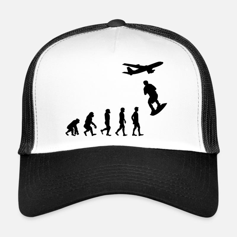 Skysurfing Skydiving Skydiver Evolution Trucker Cap