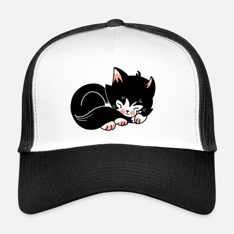 Chat Casquette trucker 