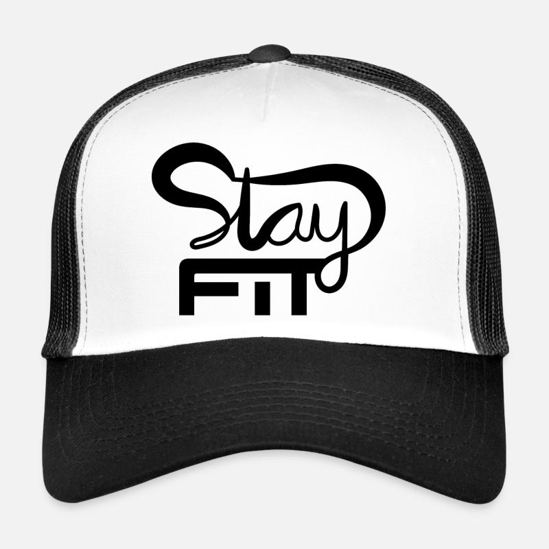 BLEIBEN SIE FIT HANDSCHRIFTLICH Trucker Cap