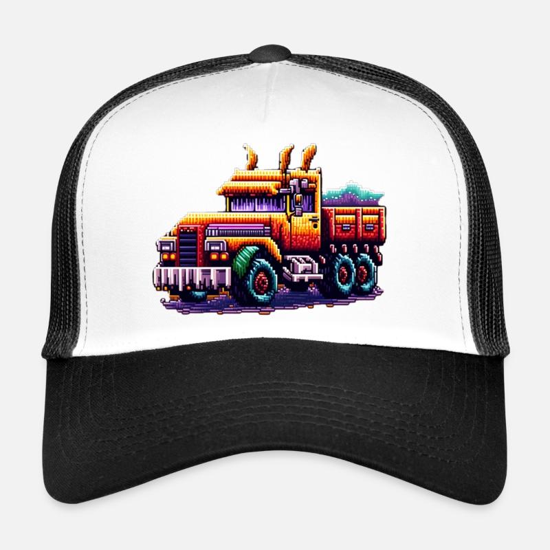 Pixel Camion n° 2 Casquette trucker 