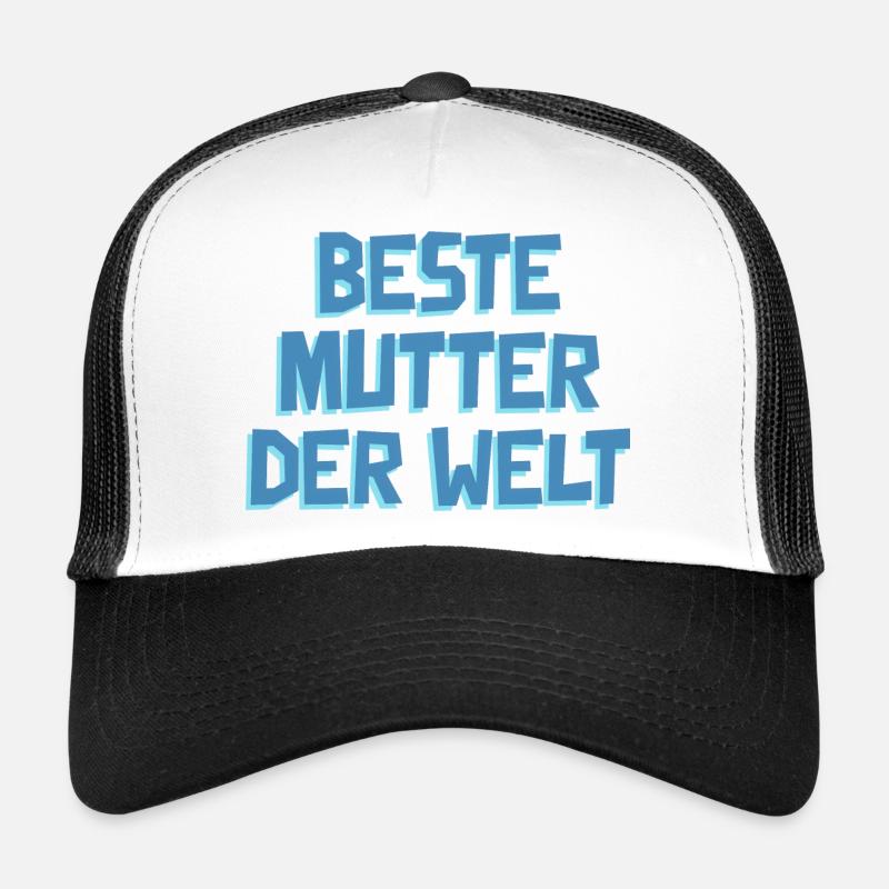 Beste Mutter der Welt-Muttertag-Spruch Trucker Cap