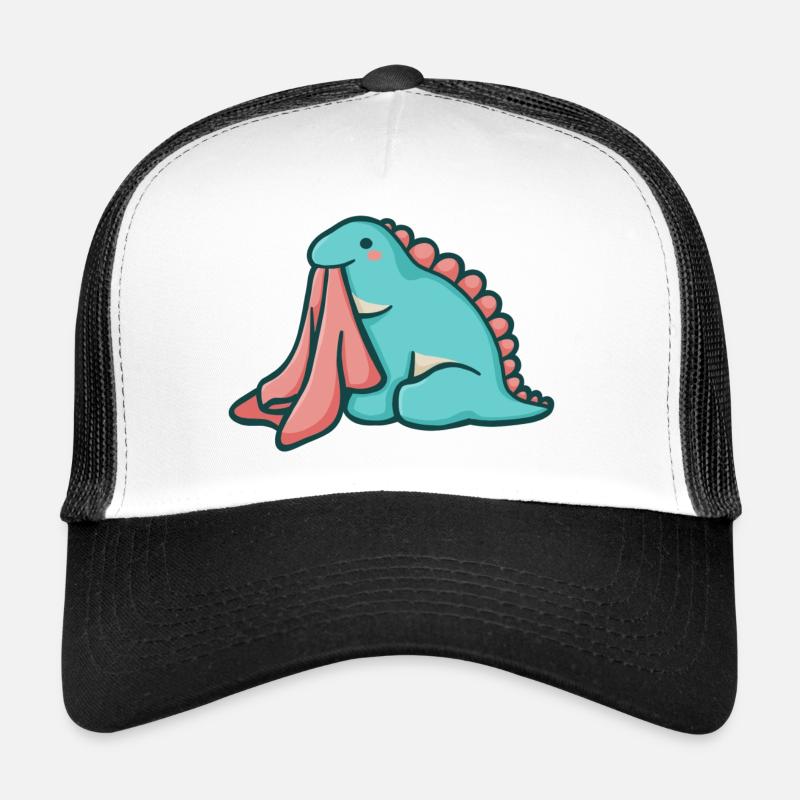 Hugadino Dino avec couverture, mignon dinosaure Casquette trucker 
