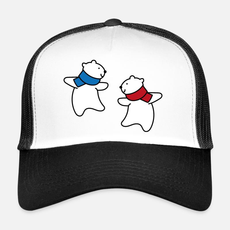 Polar bears Trucker Cap