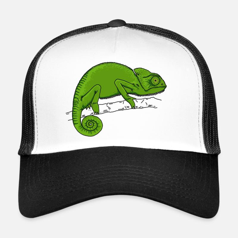Vert caméléon Casquette trucker 