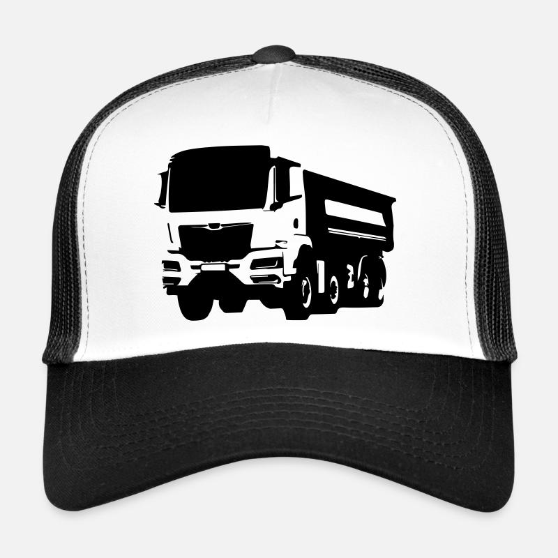 Trucker Life Truck Driver - Trucker Cap - white/black