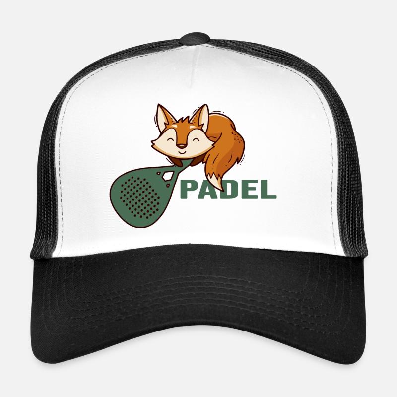 Padel Padel Tennis Fox - Trucker Cap - white/black