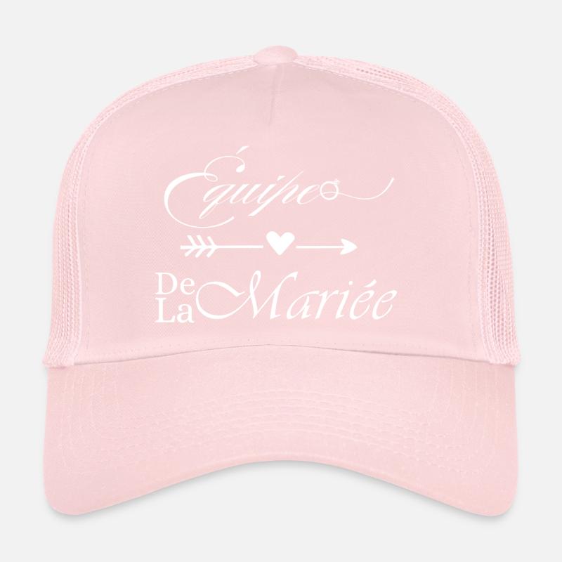 Équipe de la mariée Casquette trucker 