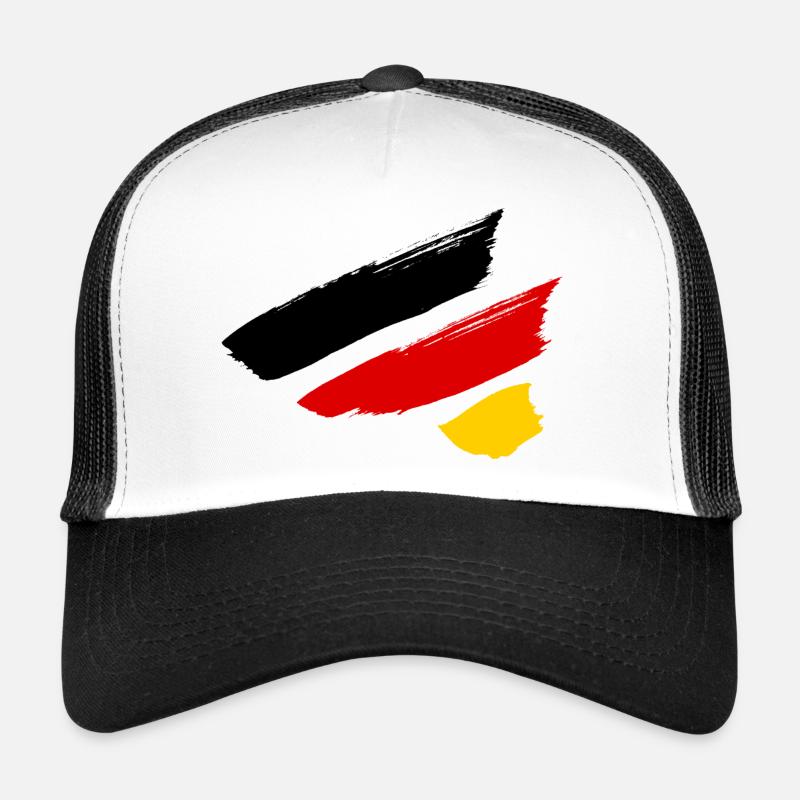 Germany Flag Stripe Trucker Cap