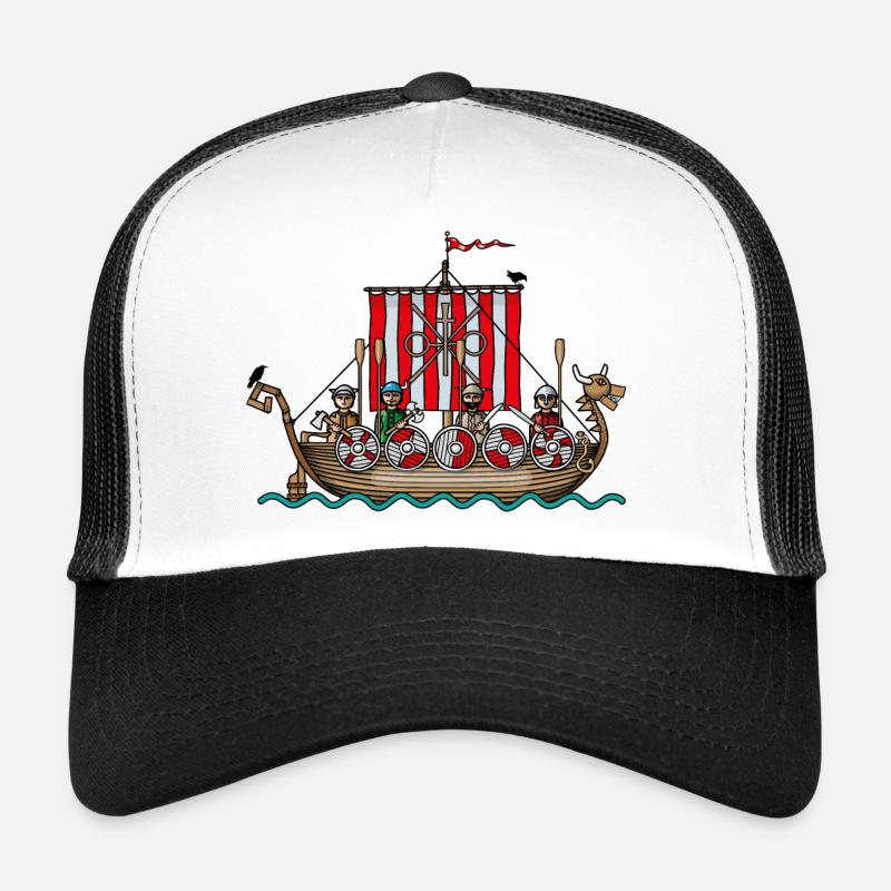 Wikinger auf hoher See Trucker Cap