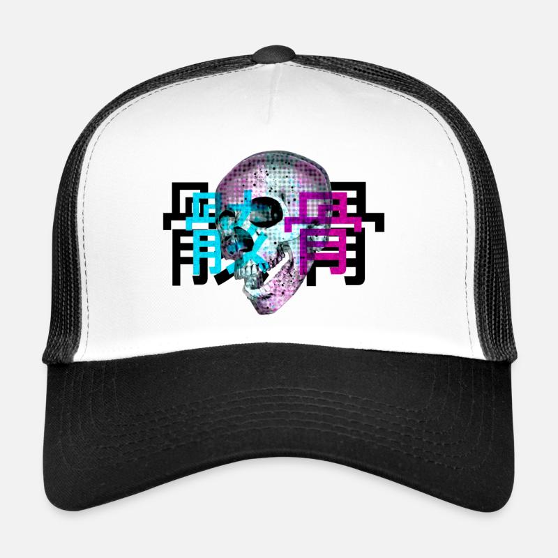 Gaikotsu - Trucker Cap - white/black