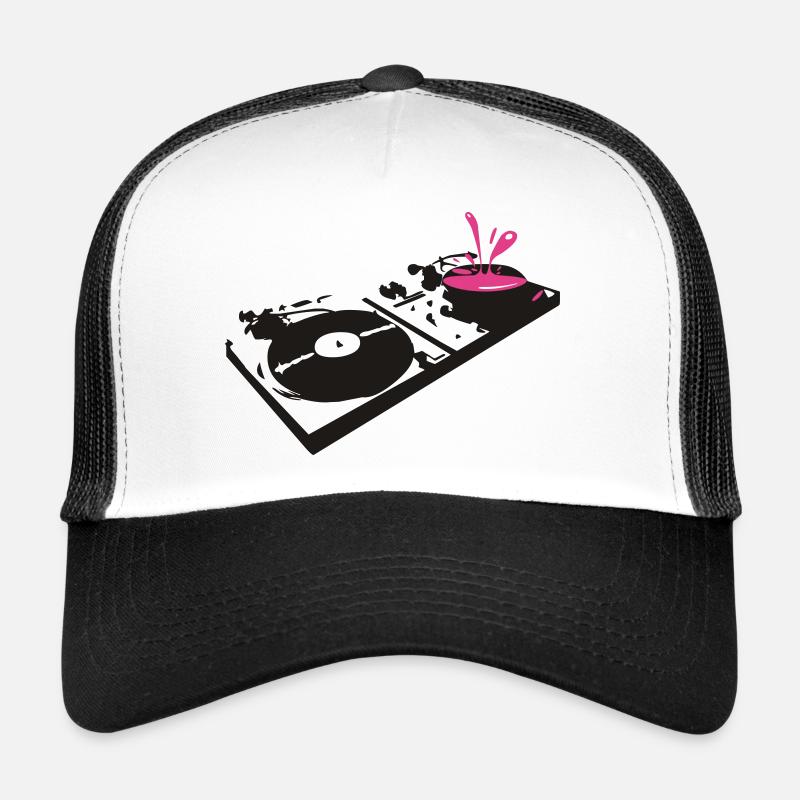 Turntable - Trucker Cap - Weiß/Schwarz