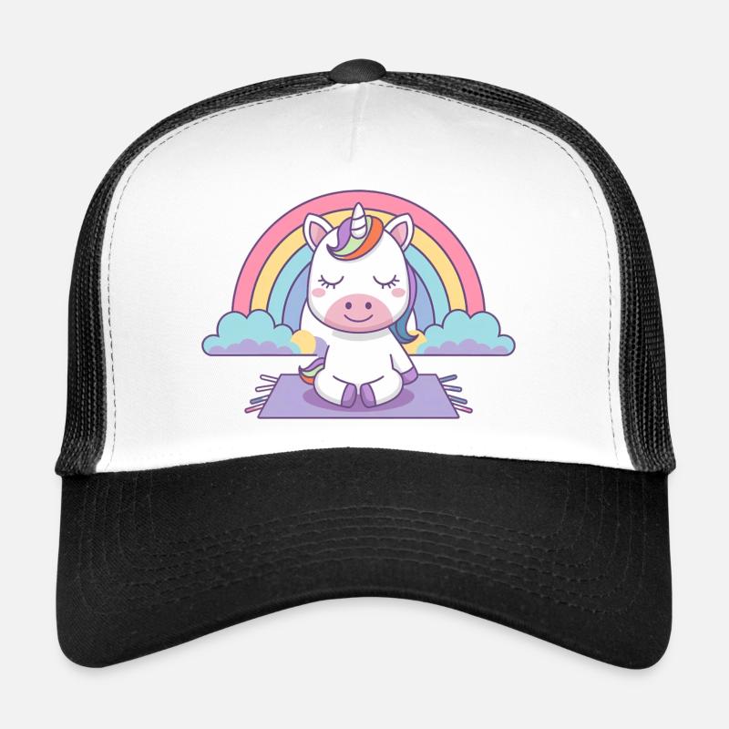 licorne de yoga Casquette trucker 