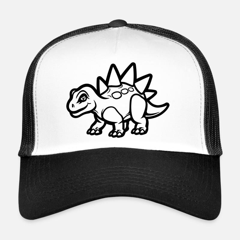 Bande dessinée de dinosaures Casquette trucker 