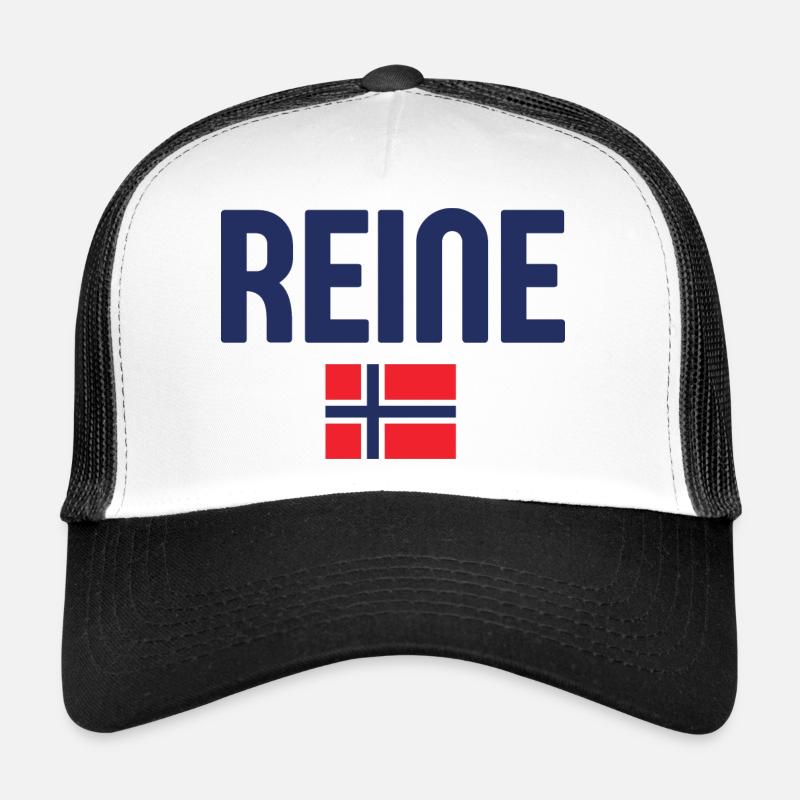 Conception du drapeau de la Reine-Norvège Casquette trucker 