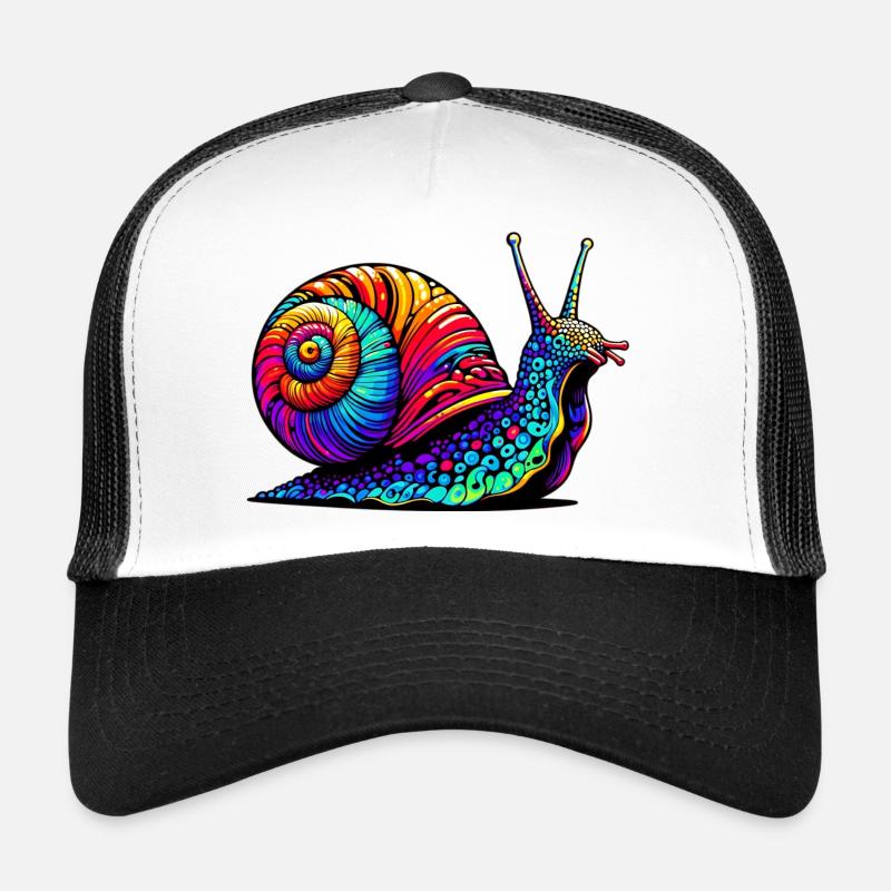 Escargot Casquette trucker 