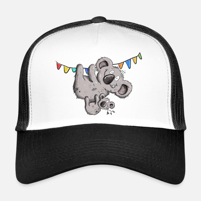 Drolliger Koala Bär Mit Koala Baby Party Trucker Cap