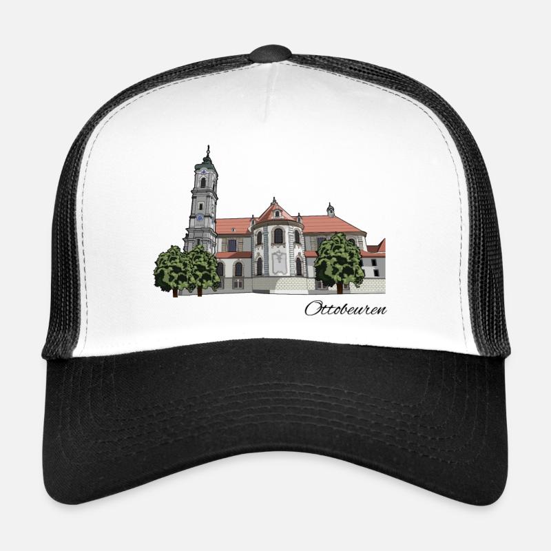 Abbaye bénédictine // Ottobeuren // Illustration Casquette trucker 