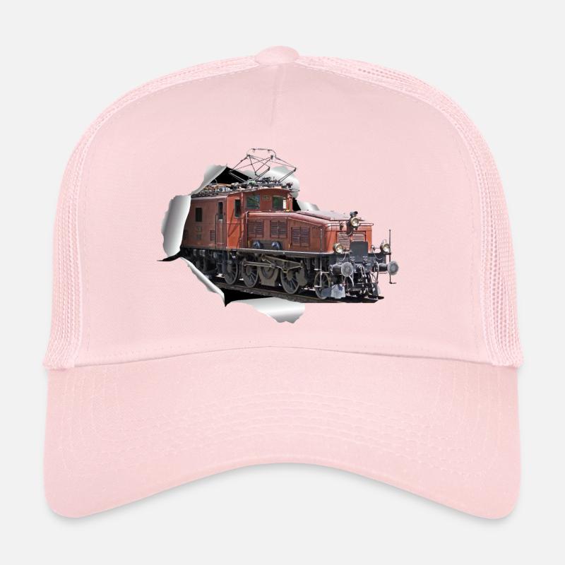 Le CFF Crocodile CE6 8 brise le papier Casquette trucker 
