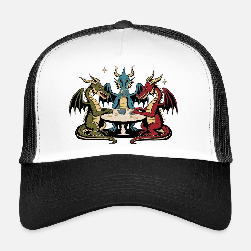 Dragons cartes à jouer Casquette trucker 