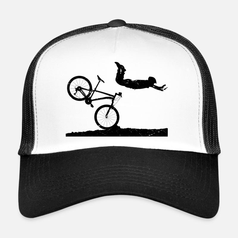 Monochrome Circle Minimal Geometry Trucker Cap