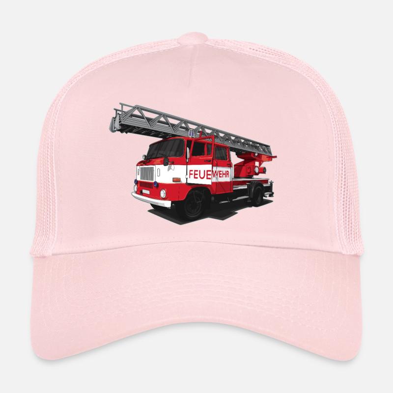 Pompiers // RDA // Illustration Casquette trucker 