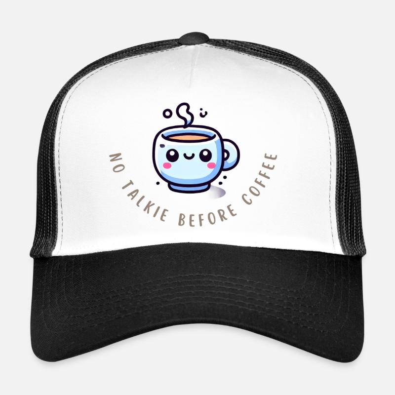 Coffee First – Chemise Funny Coffee Casquette trucker 