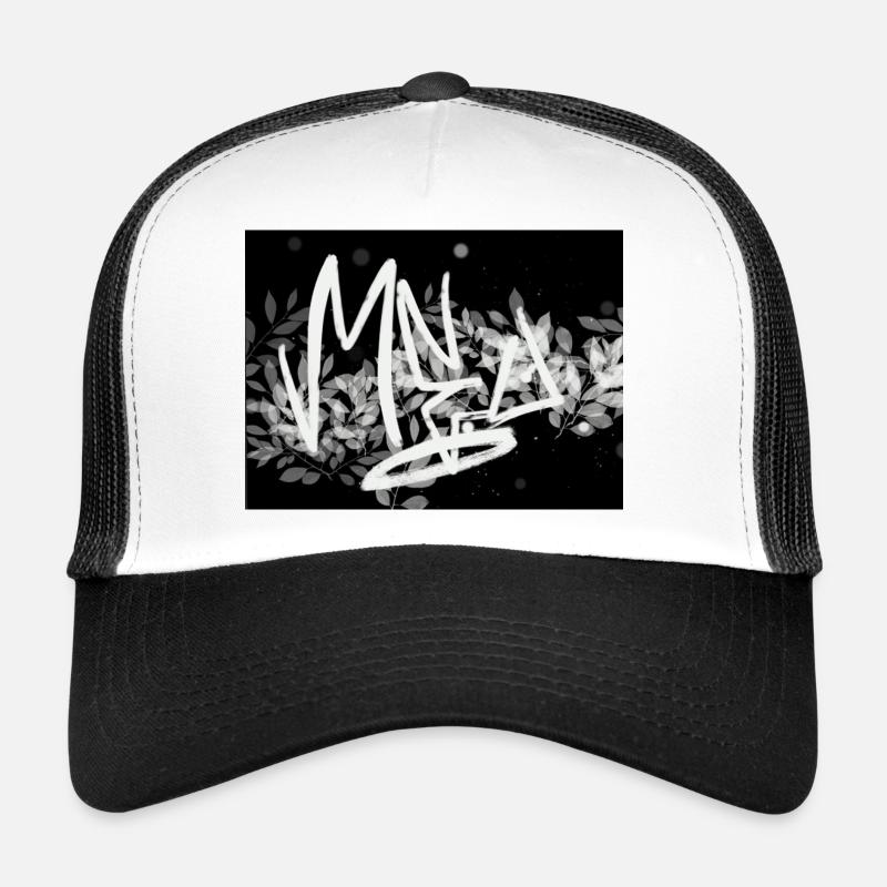 IMG 0936 - Trucker Cap - Weiß/Schwarz